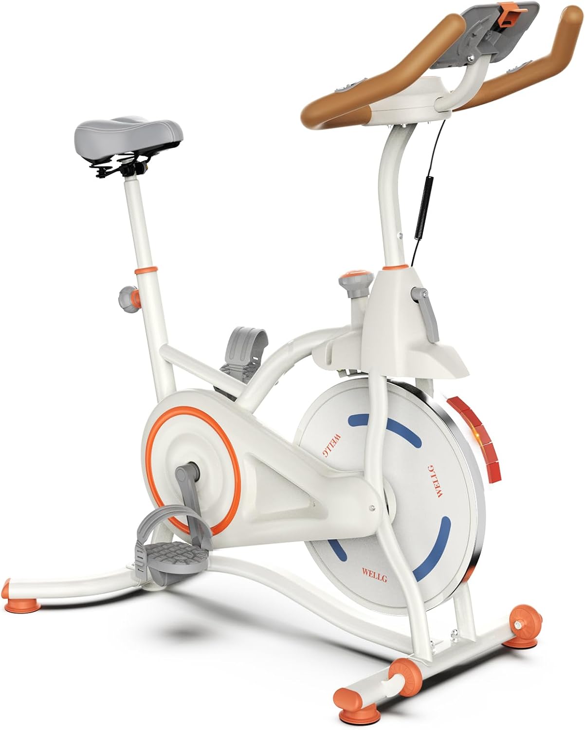 WELLG Exercise Bike Indoor Cycling...