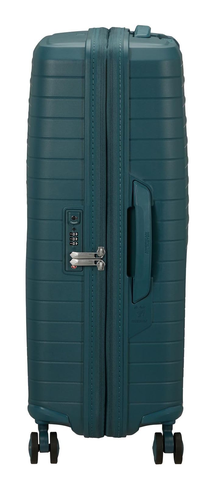 American Tourister carrello Fastforward Spinner 68/25 TSA EXP Trolley Totally Teal petrolio