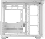 Mars Gaming MC-FUSION, Gaming ATX Case, Full Side Window and Continuous Curved Tempered Glass Front, PC Mid-Tower with Dual-Chamber Design, Liquid Cooling Support, Optimized Internal Space, White - 6