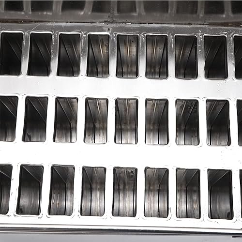 Vista 54 de Moldes de acero inoxidable para helados, para hacer paletas congeladas, modelos de paletas de hielo, modelos de paletas de metal para helados