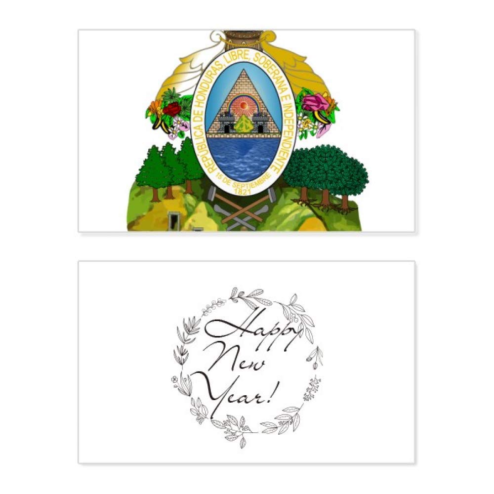 Tarjeta conmemorativa de Año Nuevo de Honduras ideal para regalar 5