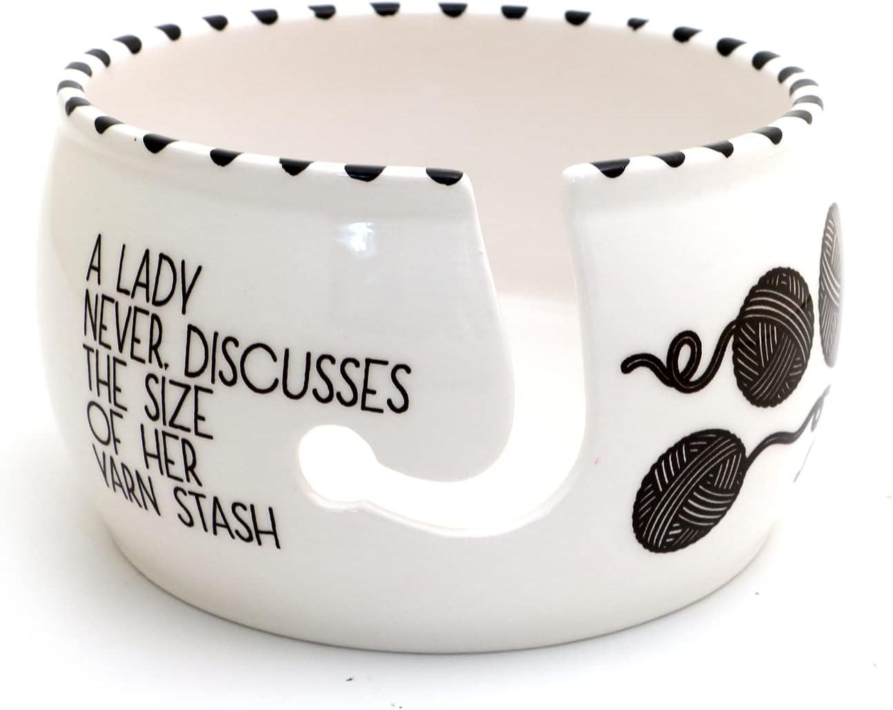 Yarn Bowl, Size of Stash, Yarnaholic