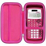 Doublure en velours doux et sangle élastique pour sécuriser votre calculatrice Texas : à l'intérieur de l'étui de calculatrice TI 36 Pro, une doublure en velours peluche protège votre calculatrice Texas des chocs et des rayures. Une bande élastique durable maintient votre étui de calculatrice Texas Ti-30xa ou Ti Baii Plus fermement en place. Que vous utilisiez une calculatrice scientifique ti30xs ou une calculatrice scientifique ti 36x pro, cet étui de transport pour calculatrices scientifiques texas assure une protection durable à l'école ou au bureau.