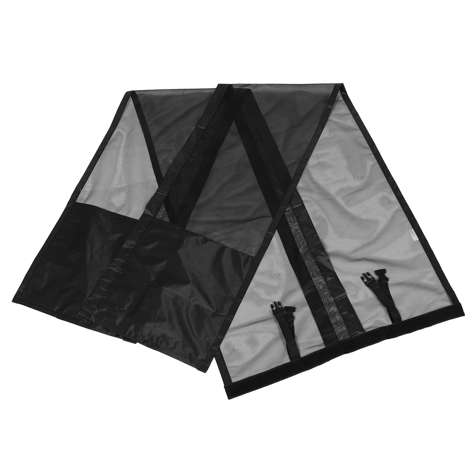 Rideau de Porte de Camping-Car Respirant 420d Pa Noir