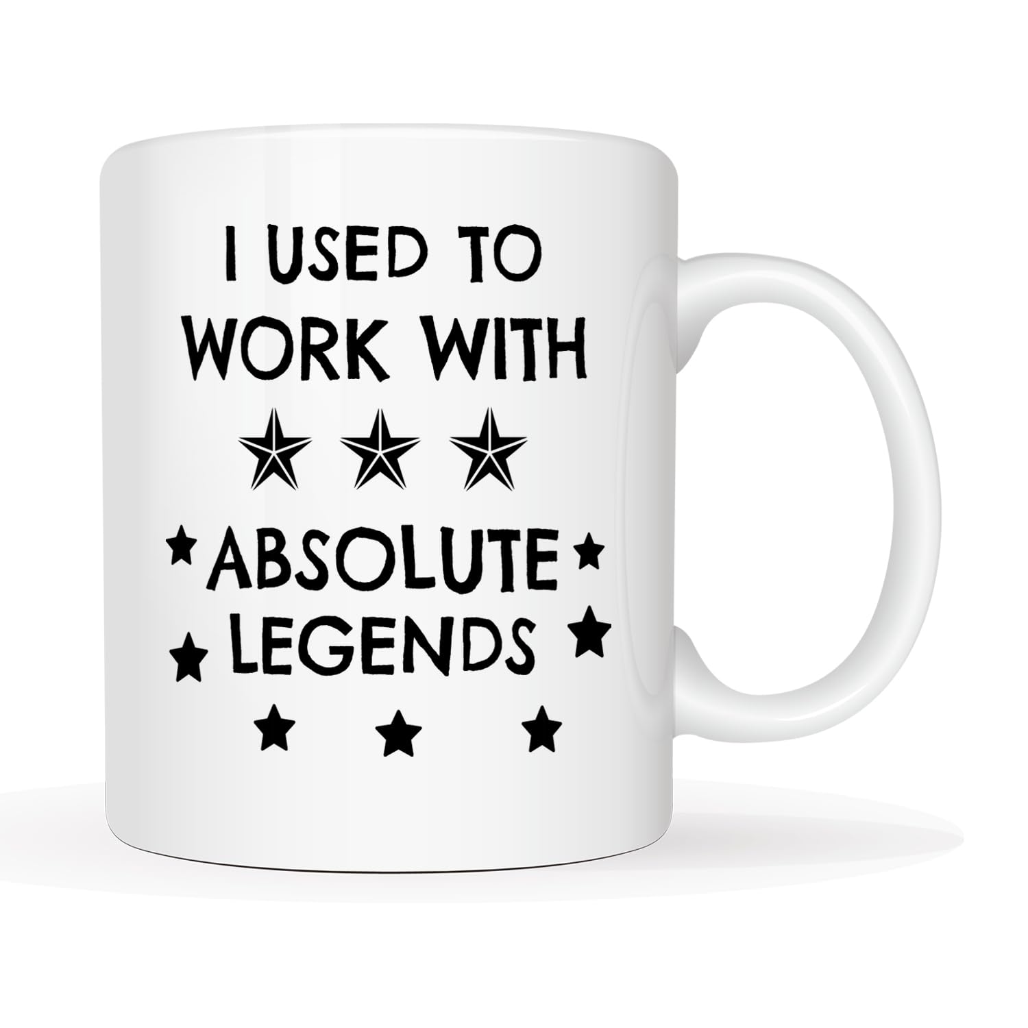 MAUAG Funny Farewell Gifts for Coworkers I Used To Work with Absolute Legends Coffee Mug Retirement Gift for