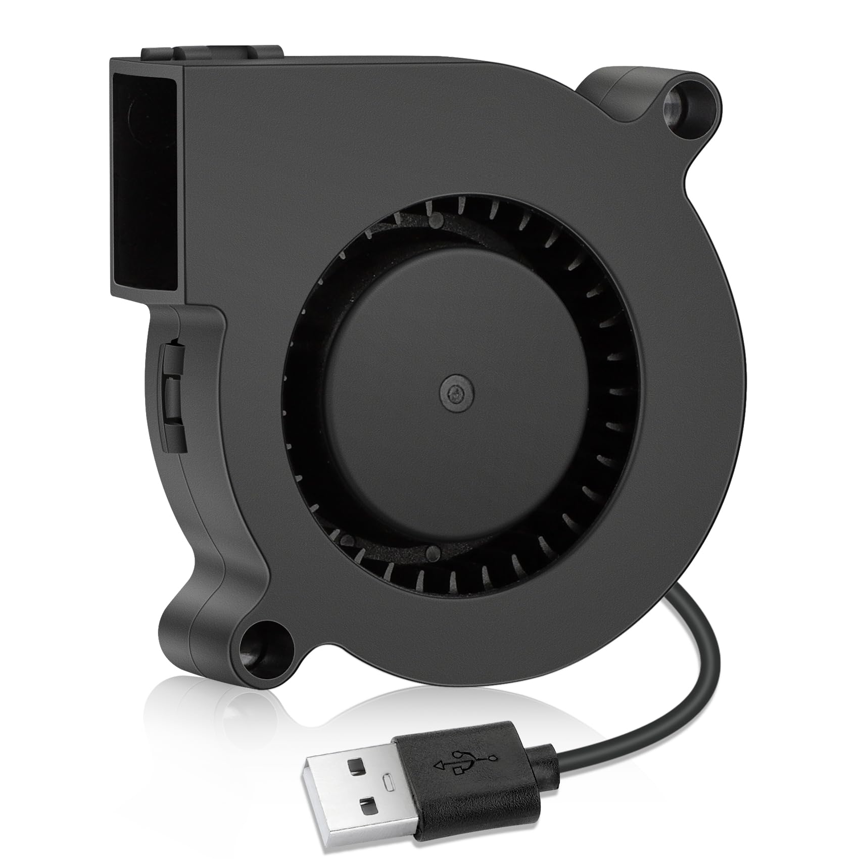 50-Pack Mini USB Blower Fans, 50mm x 15mm