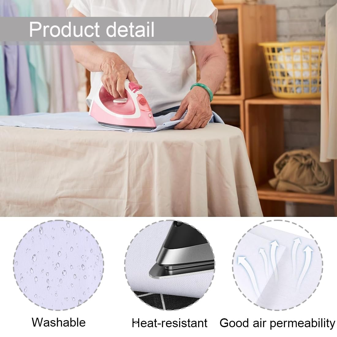 2 Piezas Entretela Termoadhesiva Premium Tela de Entretela de Plancha Ligera No Tejida para Manualidades Entretela Adhesivatela no tejida para pliegues de planchado costura ropa reforzada