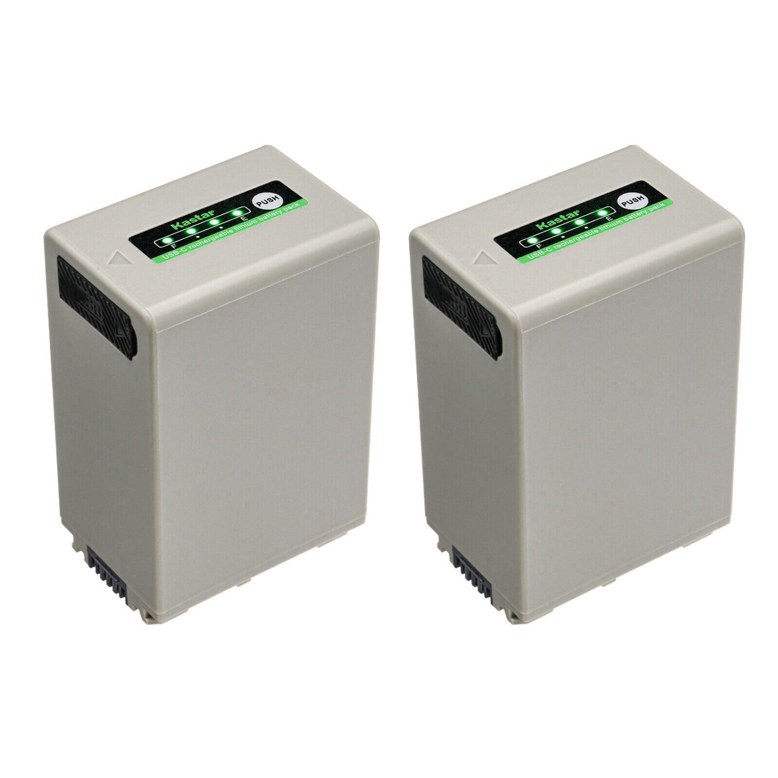 Kastar 2-Pack NP-FV100D Battery Replacement for Sony HDR-CX505 HDR-CX520 HDR-CX6 HDR-CX7 HDR-HC28 HDR-HC3 HDR-HC38 HDR-HC48 HDR-HC5 HDR-HC62 HDR-HC7