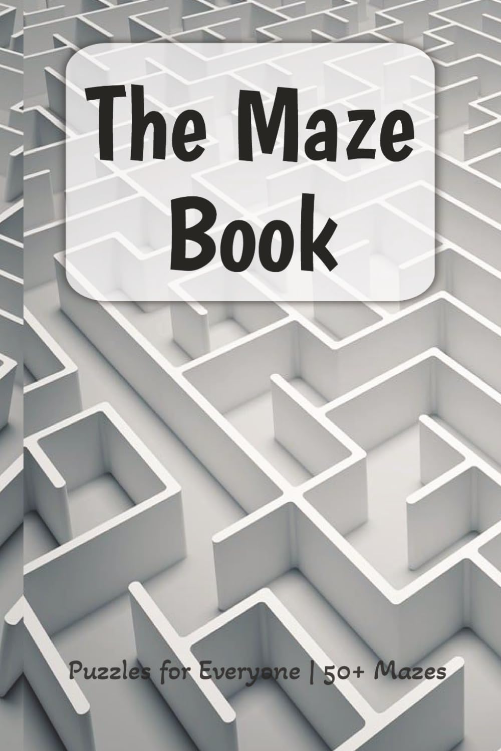 The Maze Book: Puzzles For Everyone | Brain Games | Perfect Gift Idea | 50+ Mazes | 6x9 Inches