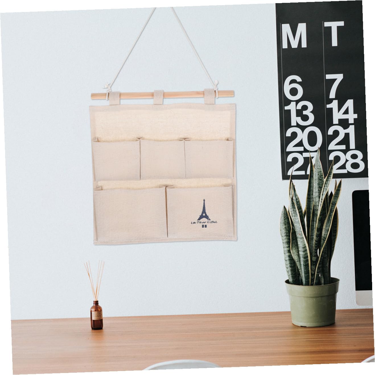 Operitacx 3piezas Bolsa De Almacenamiento Colgante De Pared Múltiples Bolsillos Organizador De Sundries Para Baño Cocina Oficina Soporta Mayor Peso y Mantiene Ordenado El Espacio