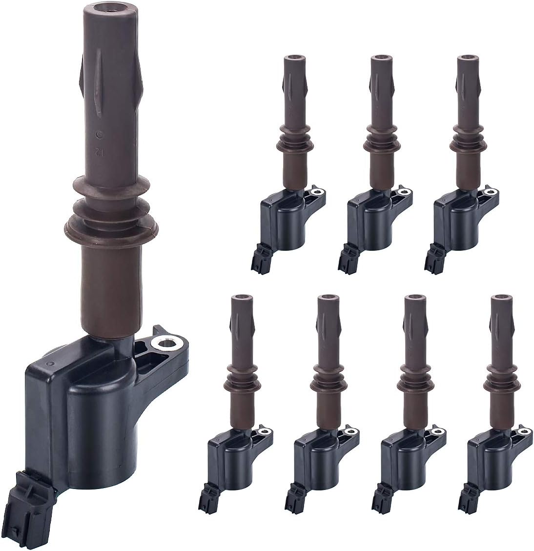 FAERSI 8PCS Ignition Coils DG521 FD509 Compatible with Ford F150 F250 F350 2008-2010 for Expedition 2009-2014 for Mustang 2009-2010 for Lincoln Navigator 2008-2014 for Mercury Mountaineer 2008-2010