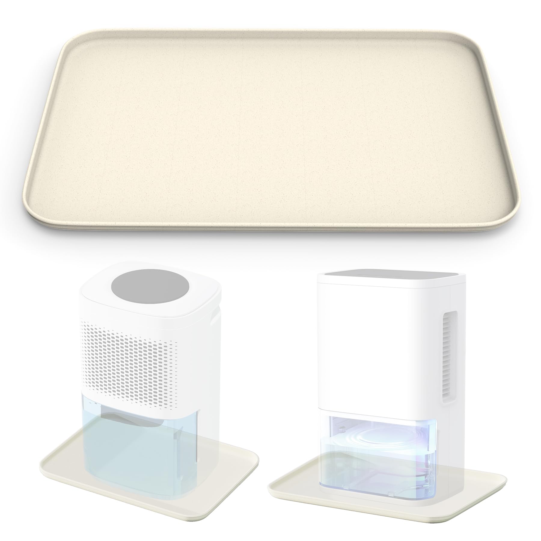 Bandeja de goteo deshumidificadora Daisypower de plástico duro 11x7.5 pulgadas