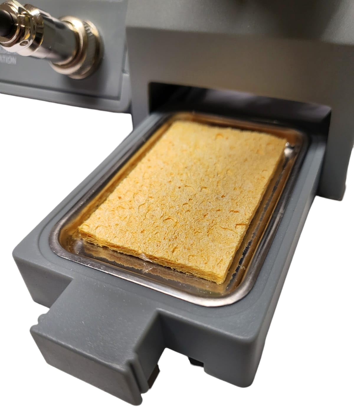 Stazione Saldante Elettrica Professionale AN-931+ Kit 4 Punte Assortite con Display Digitale Temperatura Regolabile 150-450°C Spugna 48W 220-240V di Saldatura Dissaldante Alta Qualità ANFEL