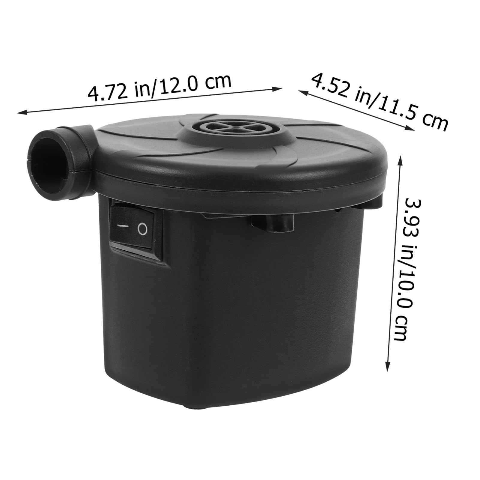 CIYODO Mini Electric Air Pump Car Air Pump for Inflatables Inflate Deflate Us Plug