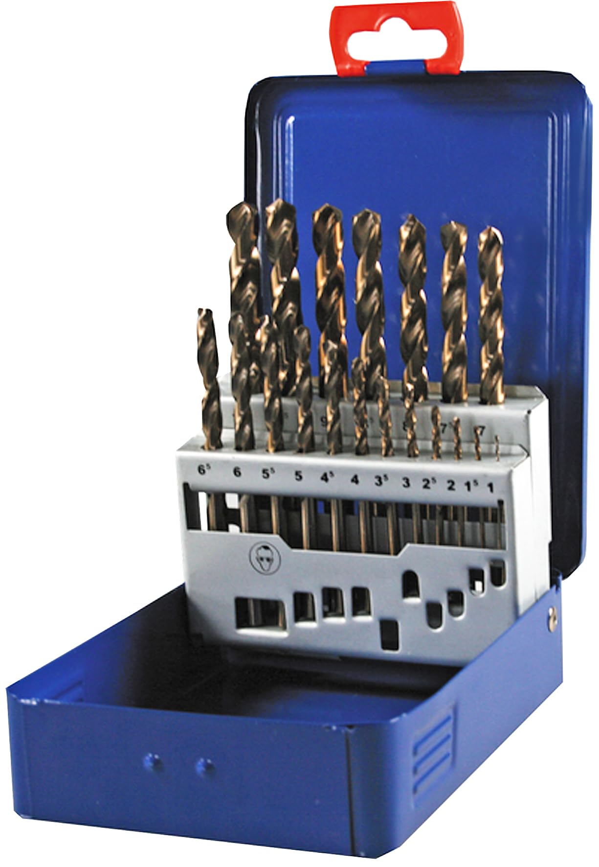 SW STAHL Juego de Brocas Helicoidales HSS-E Co5, 1-13 mm, 25 Piezas 80625L