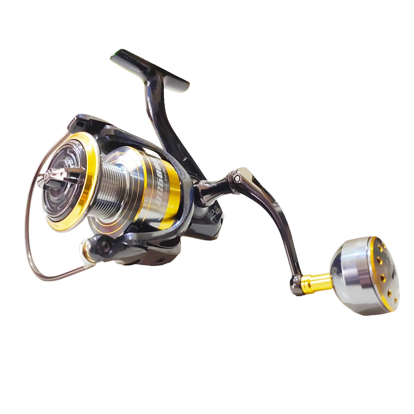 YOLO BG 6000 Metal Spinning Fishing Reel with Stainless Steel Handle and Metal Power knob 5BB 12kg Drag Capacity : Amazon.in: Sports, Fitness & Outdoors YOLO BG 6000 Metal Spinning Fishing Reel with Stainless Steel Handle and Metal Power knob 5BB 12kg Drag Capacity : Amazon.in: Sports, Fitness & Outdoors