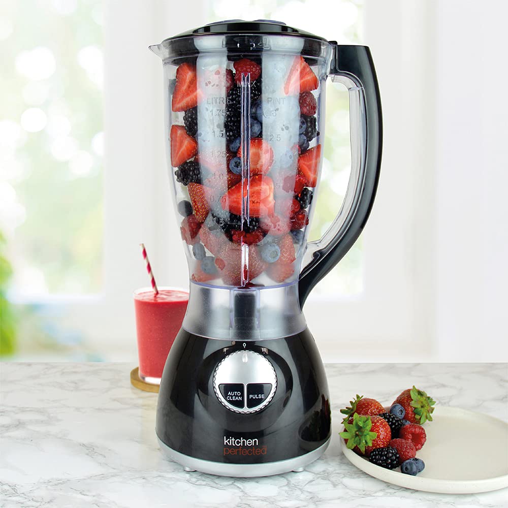 KitchenPerfected 500w 2Ltr Table Blender with Mill 2 Speed Settings