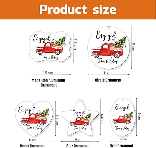 Miniatura 2 de Adorno personalizado de primera Navidad para bebé, adorno de primera Navidad con pies para bebé, estadísticas de nacimiento recién nacido, adorno de