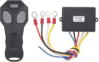 CHENGTIE KLS-223X 75ft Wireless Winch Remote Control Kit Waterproof Winch Remote Only for 12V/24V Front Mount Self-Recovery Winches of SUV ATV UTV Truck