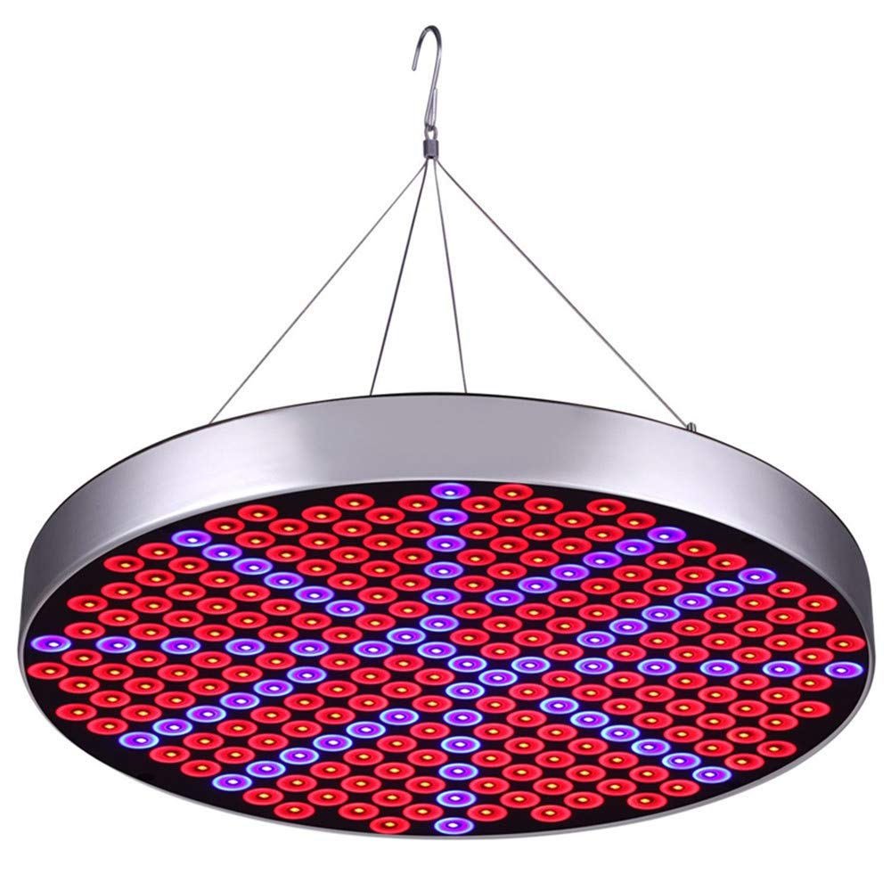 LED Plant Grow Light, lámpara de Planta de Interior de Espectro Completo UFO50W para el Sistema hidropónico de Plantas Vegs Luz de Piso para Plantas de Doble Chip de Interior,USPlug