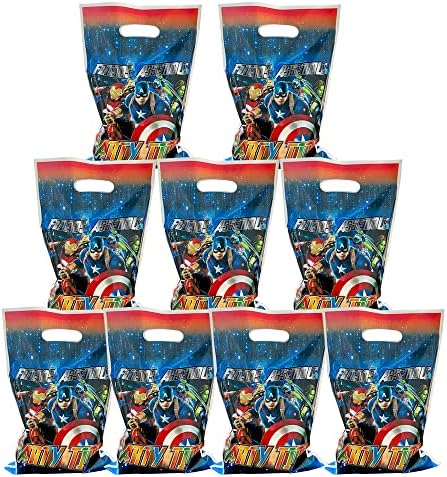 Volsha 30 Pcs Mario Themed Party Gift Bags, Candy Treat Bags for Birthday Party Decorations Party Supplies for Kids Girls or Boys