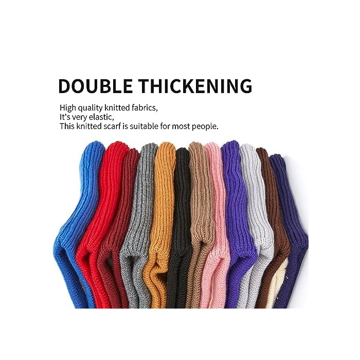 HGDGears Winter Neck Warmer for Men Thermal Scarf - Image 6