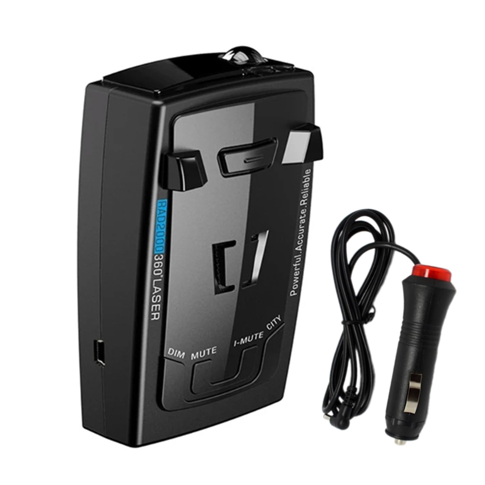 Velocímetro multifunción para vehículos, detección precisa de velocidad con alarma sonida/visual que mejora la carretera para el coche