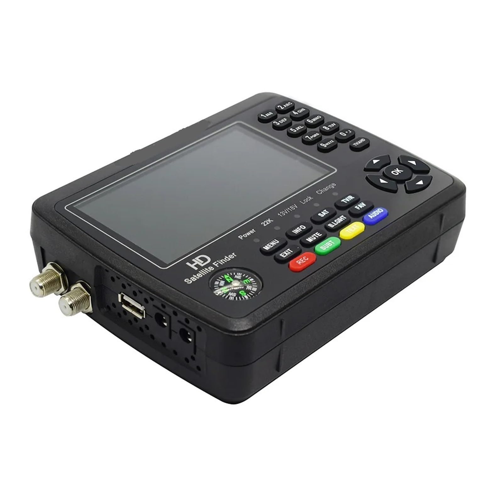 Cercatore satellitare, V10 Finder MAX+ Misuratore Combinato Di Ricerca Satellitare DVB-S/S2/S2X/T/T2/C/H.265+AHD (8MP) VS ST-5150 ST-5155 V8 FINDER PRO2,Misurazione del segnale SAT