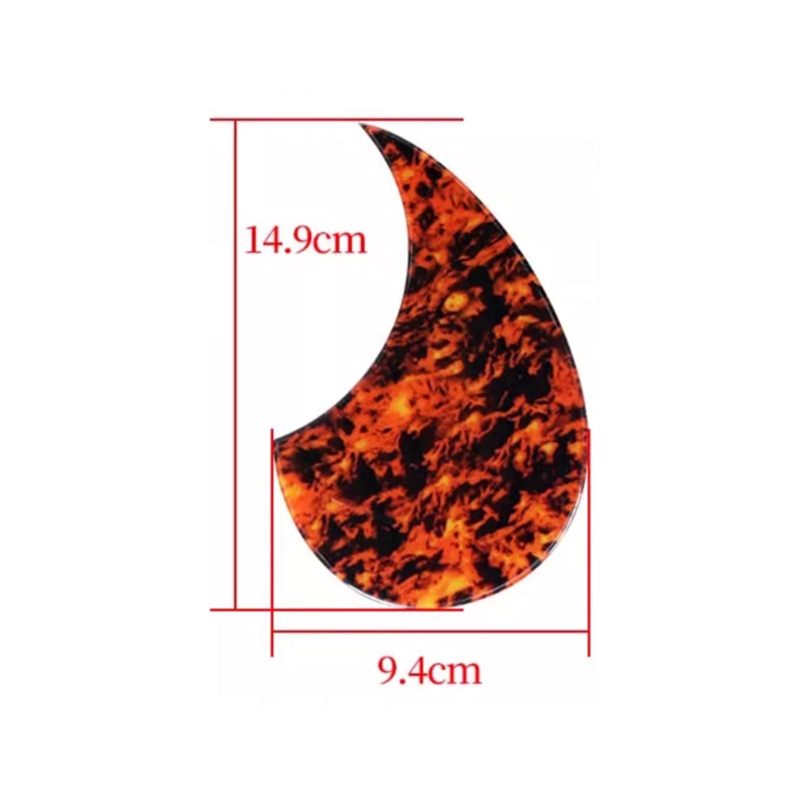 Pickguard Amélioré Pour Guitare Folk 40-41 Pouces - Déflecteur Anti-Rayures Avec Motifs Créatifs