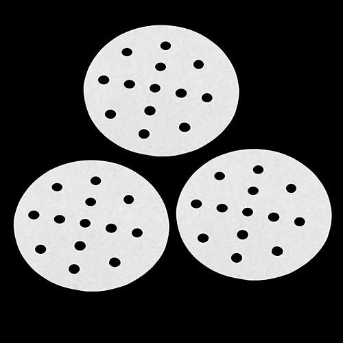 Miniatura 1 de Revestimientos de vapor de bambú pequeños de 4 pulgadas, papel de vapor antiadherente 500 piezas para bollos de albóndigas al vapor