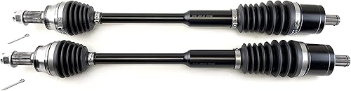 Monster XP Series Ejes CV delanteros para Polaris 1333263, izquierdo y derecho, RZR S 900 1000, RZR 4 900, General 1000, telescópico, construido