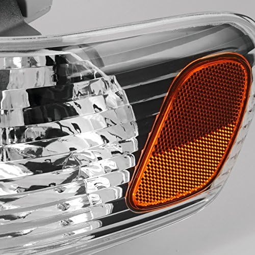 AKKON - For Black Bezel 2001-2002 Toyota Corolla E110 Headlights Front Lamps Direct Replacement Left + Right