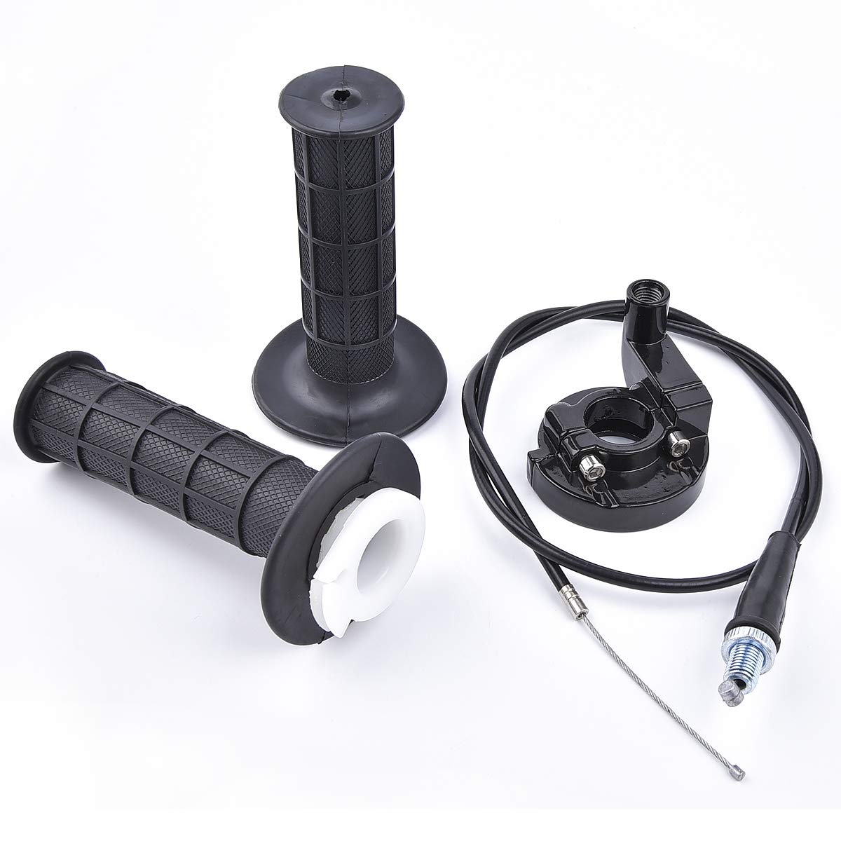 Hand Grips Throttle Cable Housing Set for CRF50 CRF70 CRF80 CRF100 Dirt