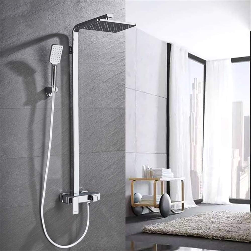 Pommeau de Douche à Effet Pluie CHEWYNP pour Créer un Espace Spa Relaxant chez Soi