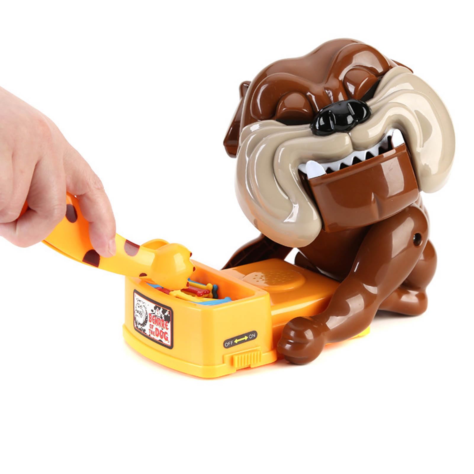 Dont Wake The Dog Game Vicious Dog Toys Simulation Fun Interactive Bone Stealing Electric Vicious Dog Bite Finger Toys Board Game for Kids Party - Image 2