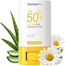 Sun Cream Stick SPF 50 - Sun Cream Face Body - Sunscreen Face SPF 50 - Sun Protection Face Beach - Sun Protection Stick Waterproof with Zinc Oxide Aloe Vera Vitamin E