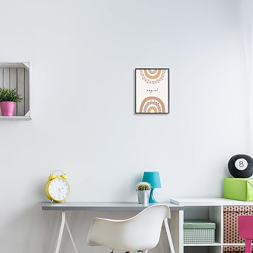 Miniatura 2 de Stupell Industries Arte giclée enmarcado con arco iris mágico apagado por LSR Design Studio