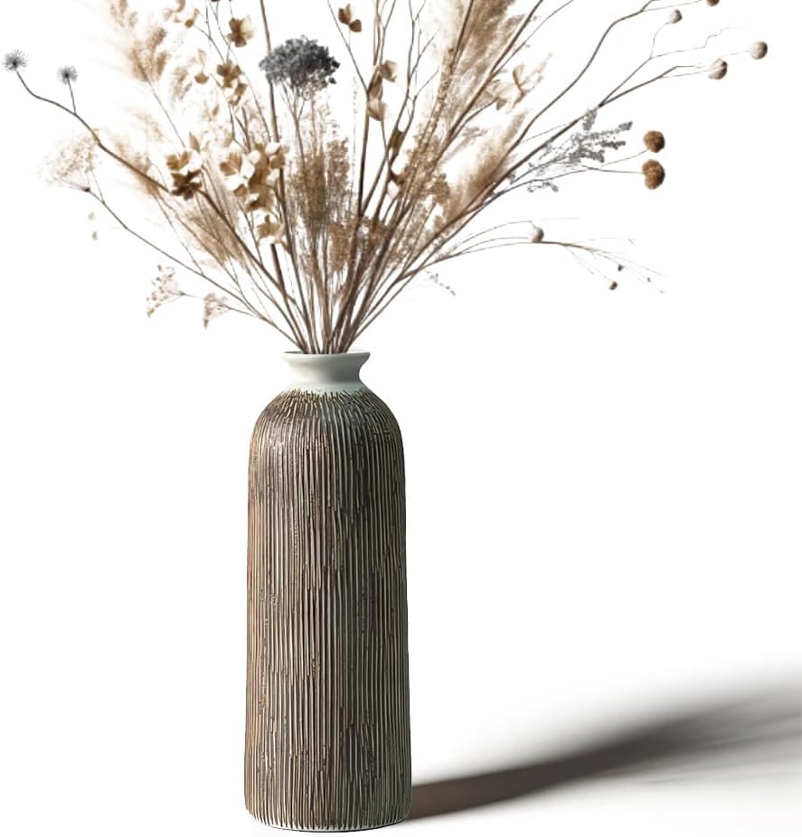 Joy PerfvmE - Wabi Sabi Style Ceramic Vase (H27cm)