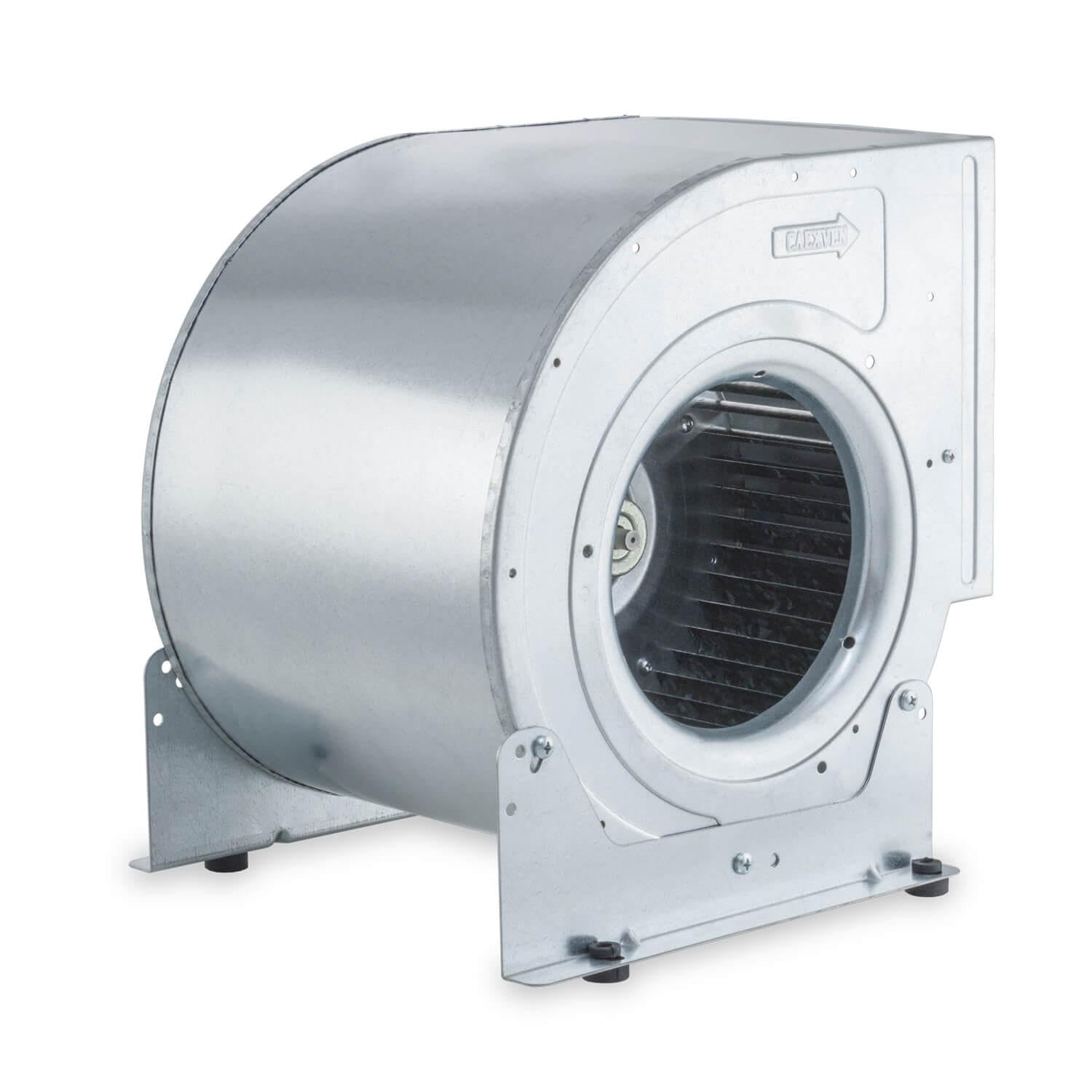 Caja de Ventilación con Turbina Extractora Ventilador Centrifugo de Doble Aspiracion - 9/9 / 1/5 CV - 850 rpm - 230V / Horizontal