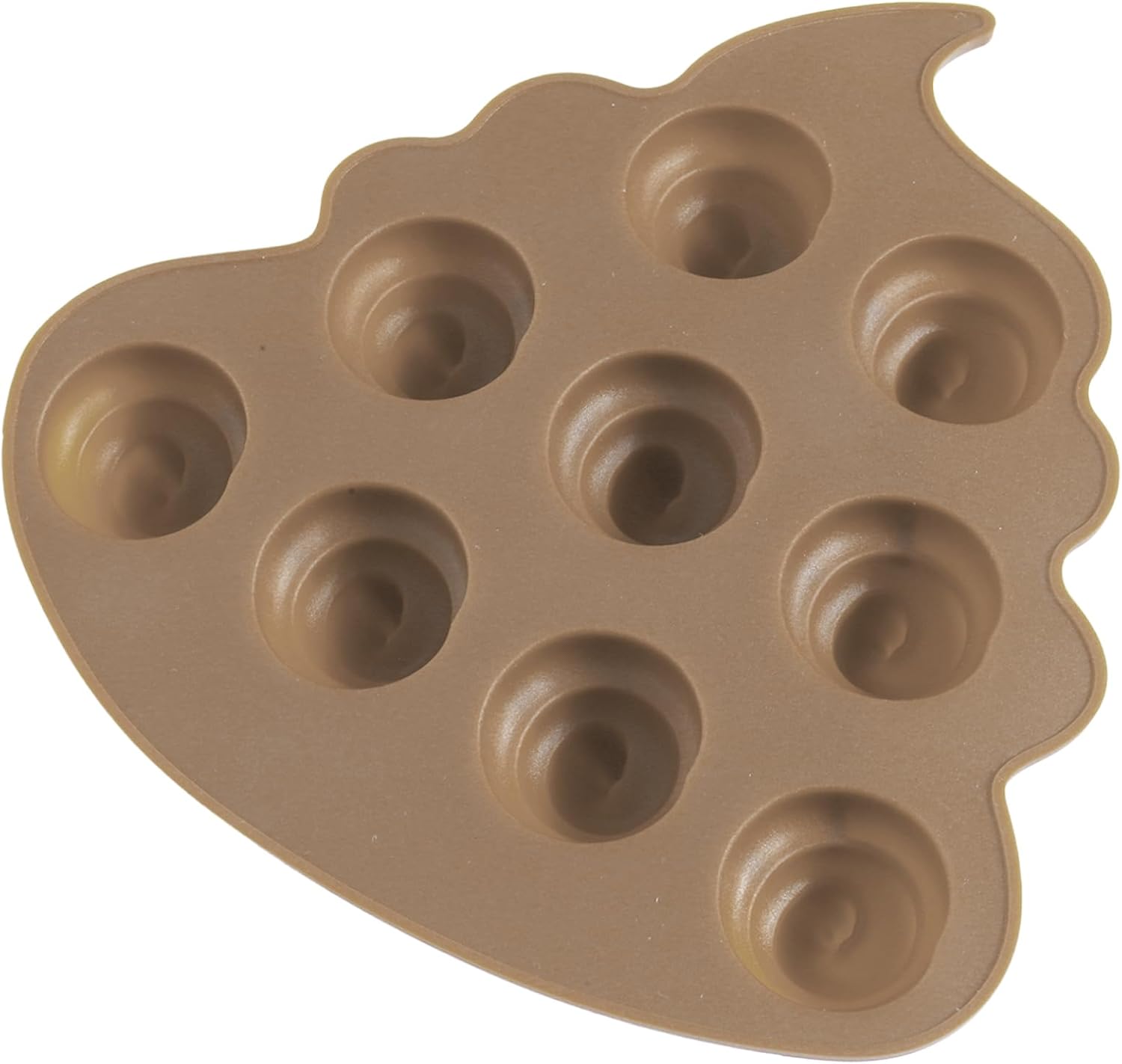 FEESHOW Silicone Chocolate Moulds, Funny Spoof Candy Mold DIY Ice Tray Baking Tool for Jelly Gummy Festival Party Coffee One Size image 2