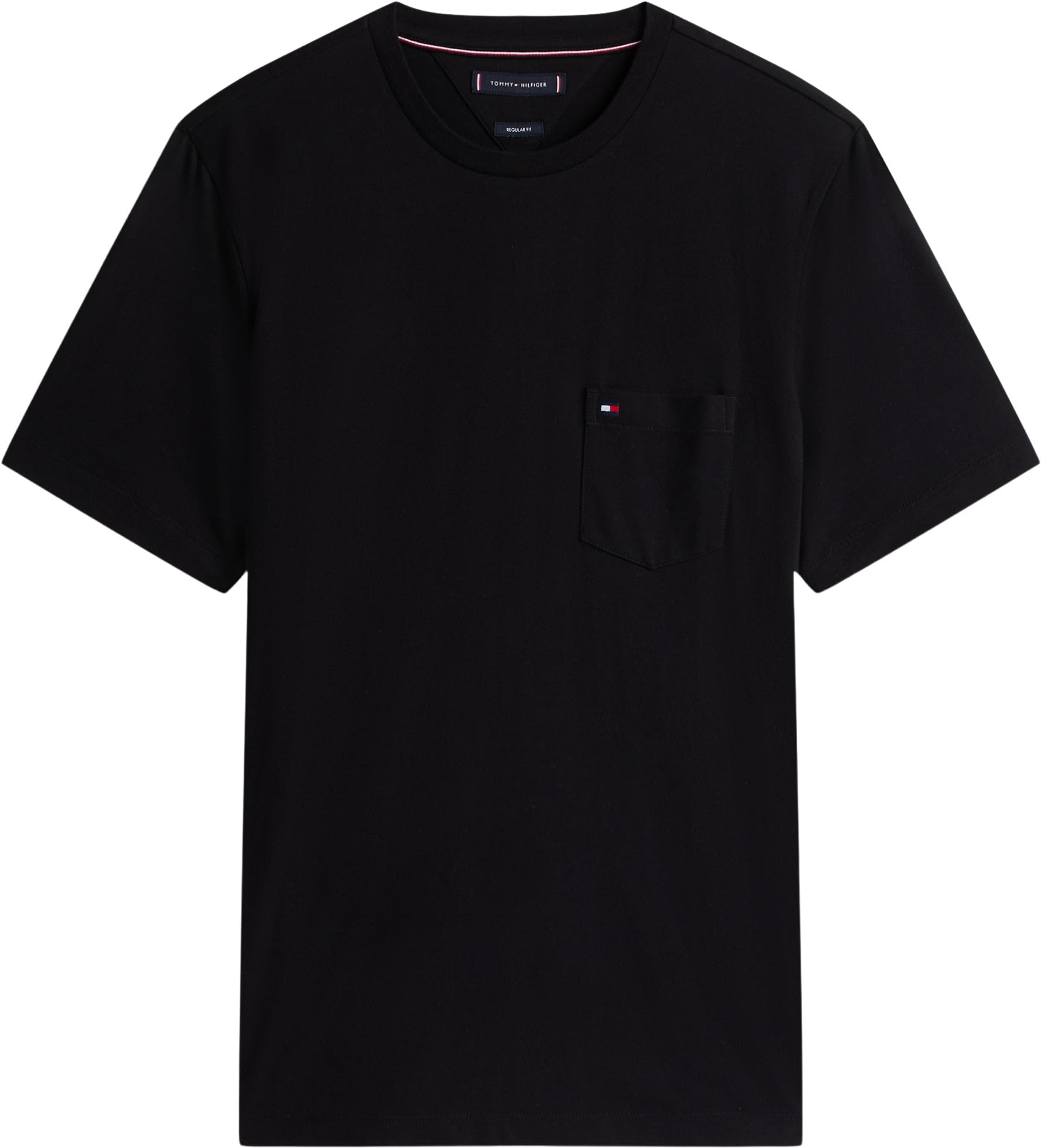 Tommy Hilfiger Herren T-Shirts Kurzarm Essential mit Brusttasche
