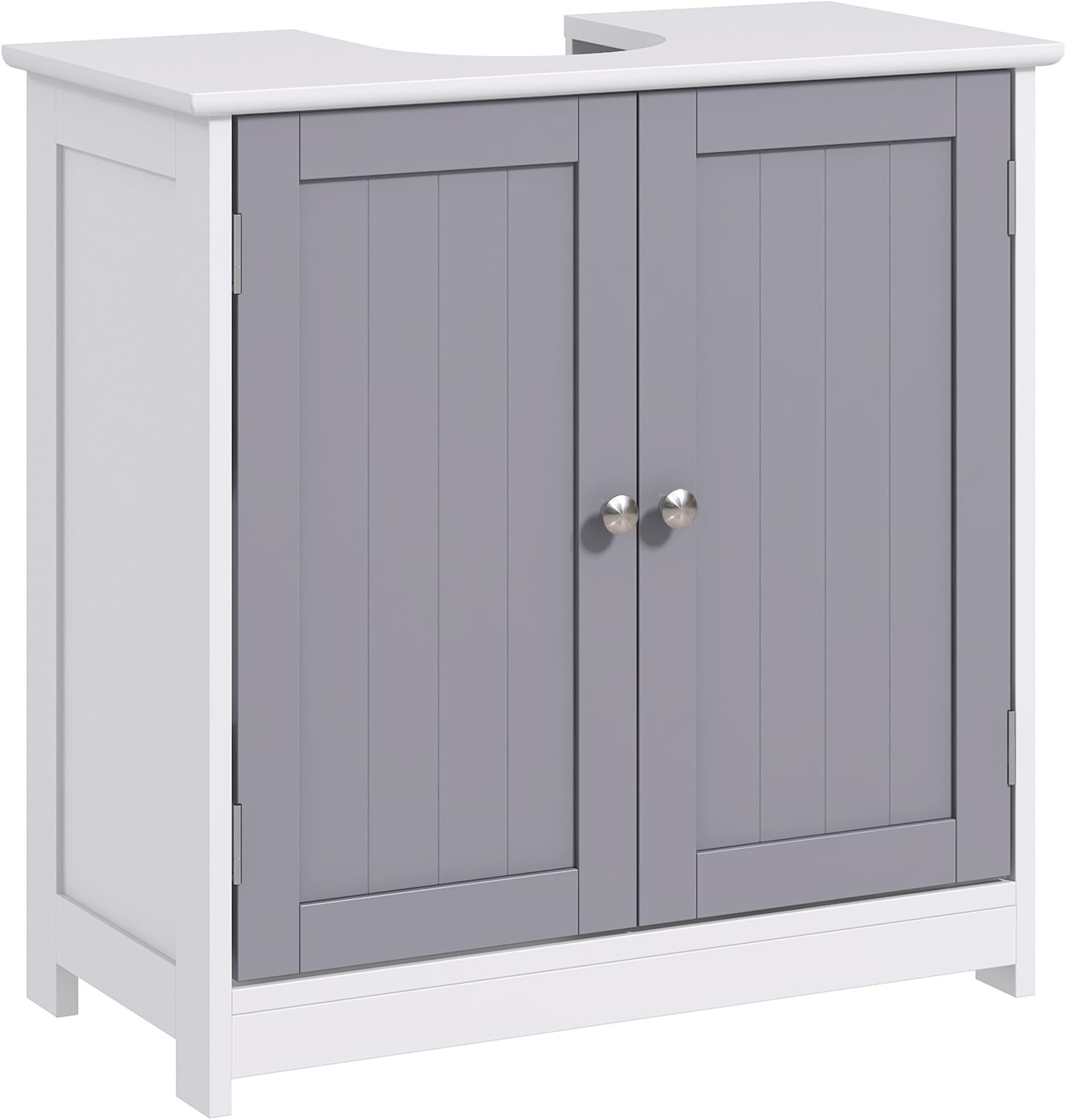 Amazon.com: kleankin Pedestal Sink Storage Cabinet, Bathroom Under Sink ...