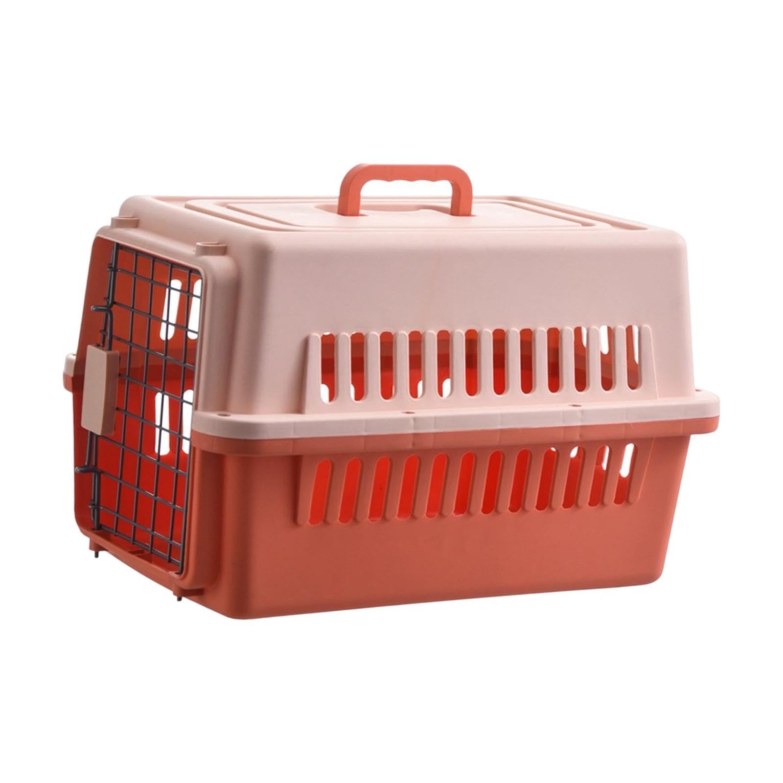 Cage de transport rigide portable chats chiots lapins randonnées