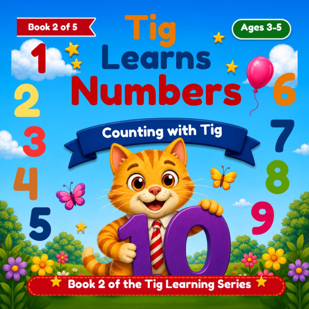 Tig Learns Numbers: Counting with Tig (Tig Learning Series)