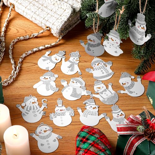 Décoration de Noël rustique MorningRo : ornements de qualité supérieure en métal - 8