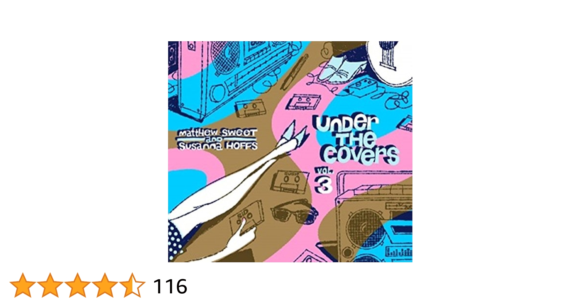 マシュースウィート スザンナホフスCompletelyアンダーカバーズ 6LP Under the Covers: The Best of Matthew Sweet & Susanna Hoffs