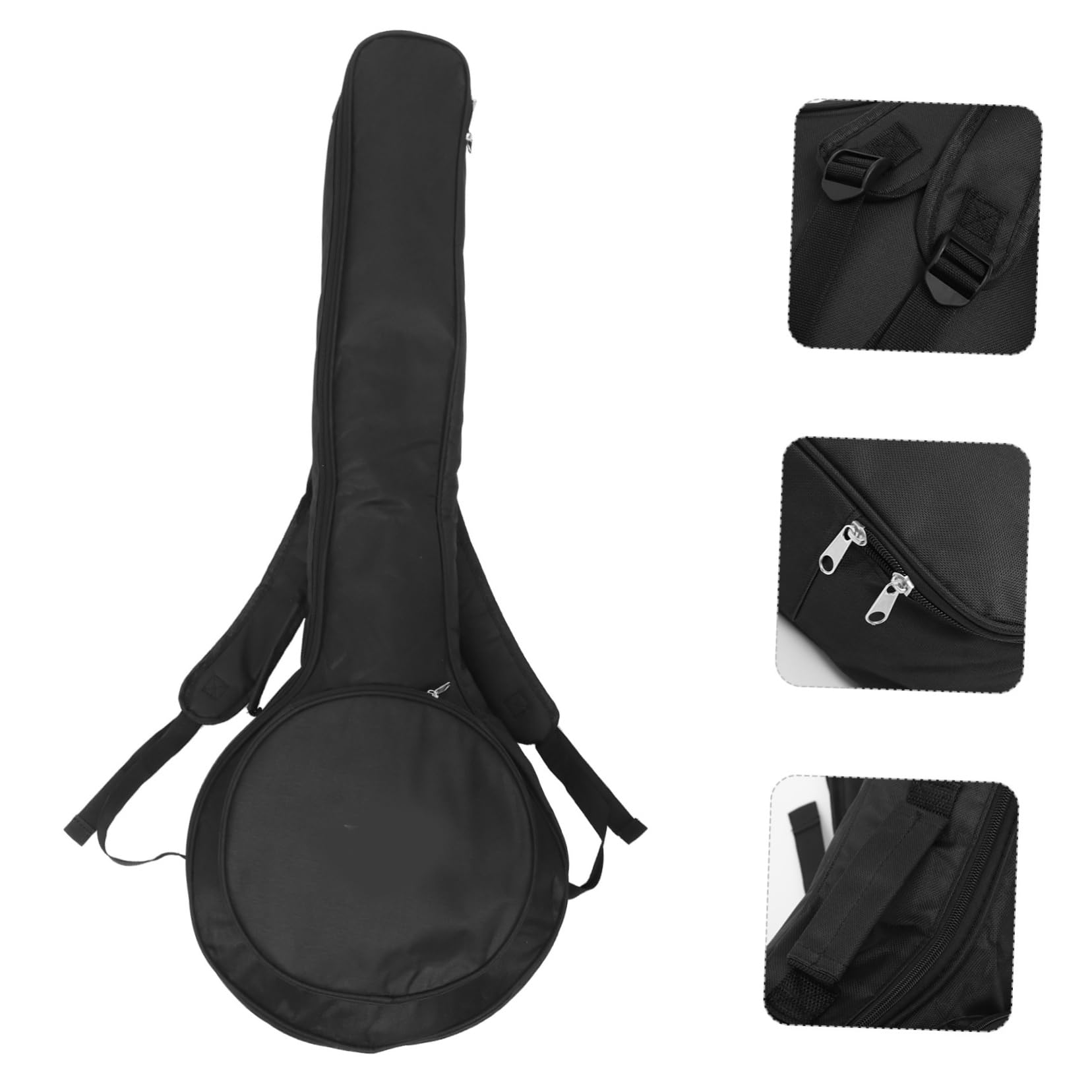SUPVOX Borsa per banjo Custodia rigida per banjo Custodia rigida per strumenti musicali Custodia per banjo Ukulele borsa da concerto Banjo Custodia per banjo portatile Custodia per banjo Custodia per