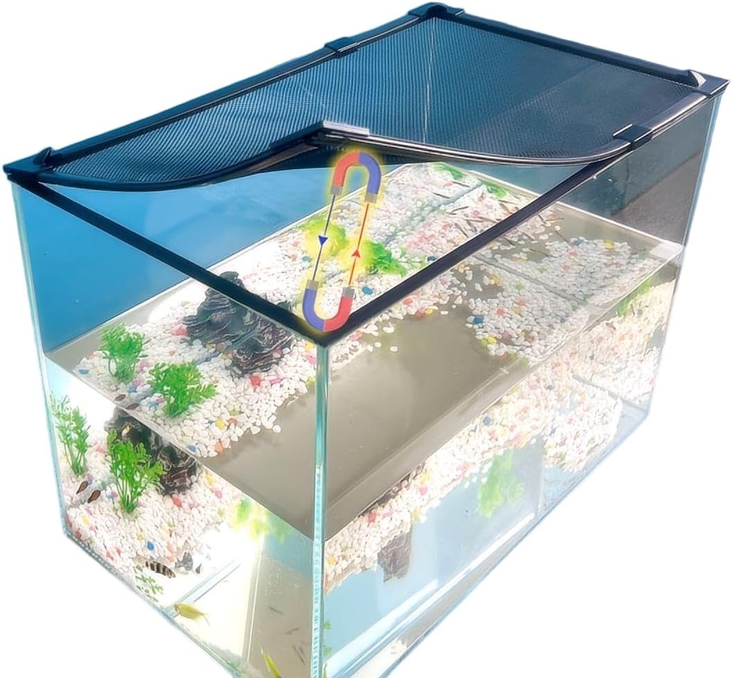 DIY Magnetic Fish Tank Protective net