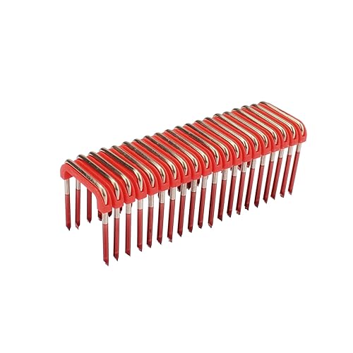 MNM1-600 - Grapa de cable aislada de 1 pulgada, repuesto de grapa de metal aislada de 1 pulgada para grapadora de cable Milwaukee M12 2448-20 para