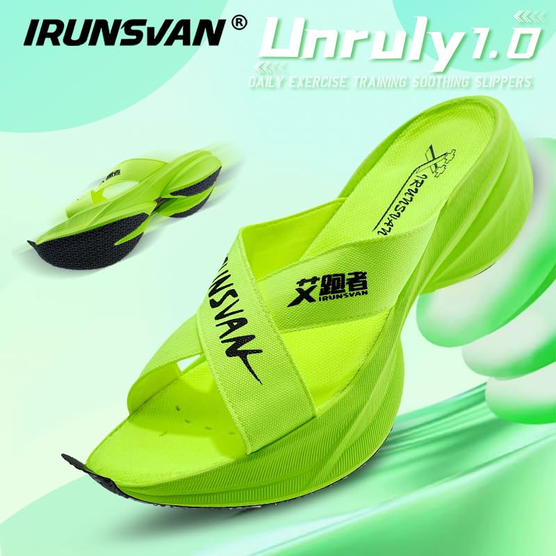 Carbon plate slippers for Men and Women – Lightweight Shock-Absorbing Slippers with Arch Support, Anti-Slip Sole, for Post-Workout, Daily Wear & Travel3